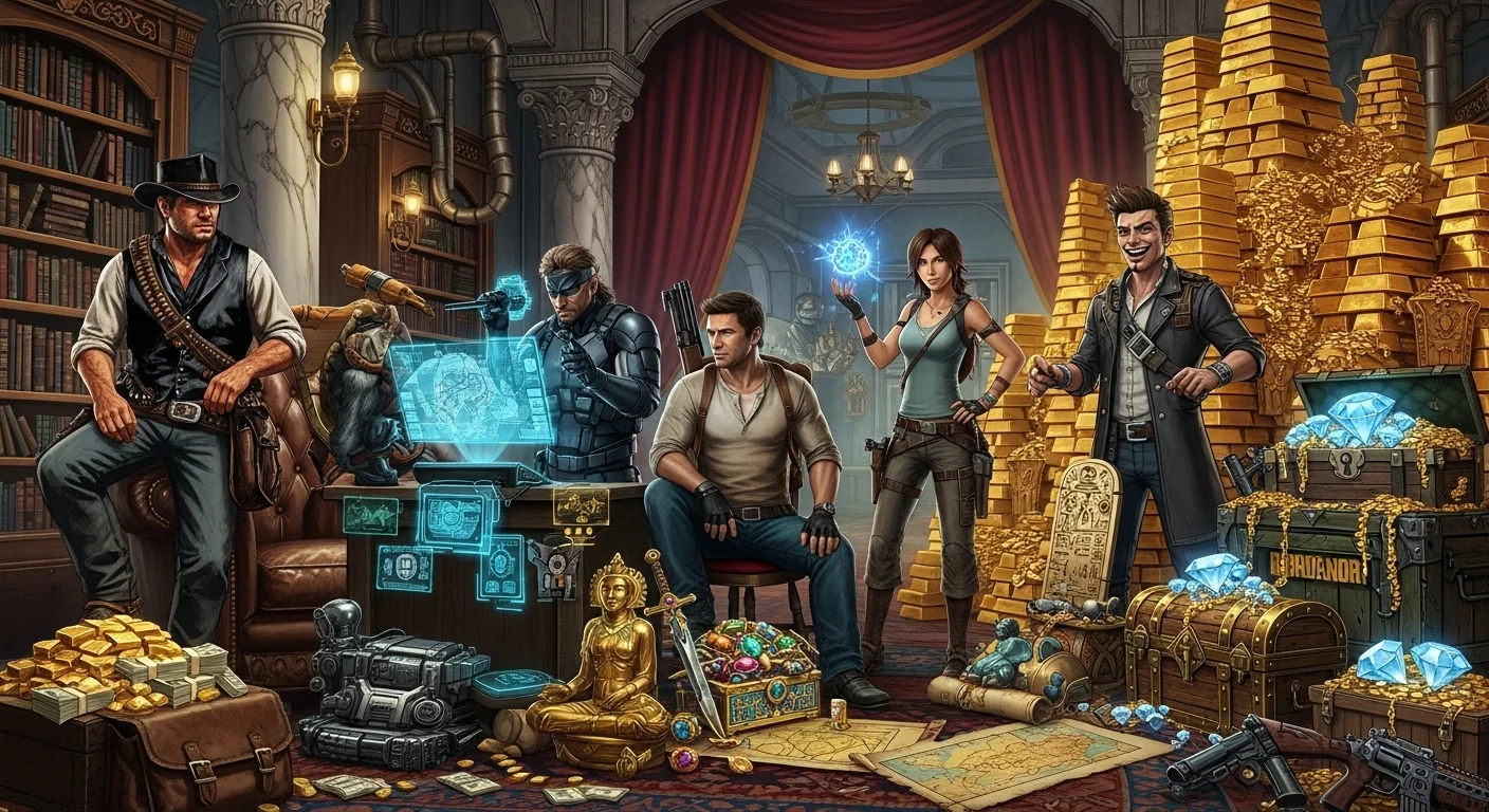 Top 16: Os Personagens de Games com Fortunas Gigantescas